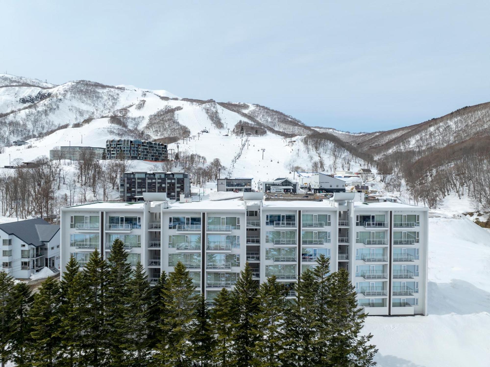 큐찬 니세코 랜드마크 뷰 아파트 외부 사진